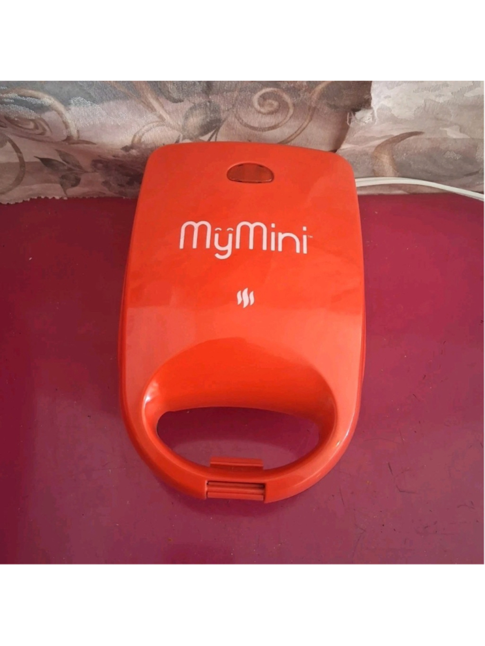 Nostalgia MyMini MSDW5RD Sandwich Maker 520W Red Electric